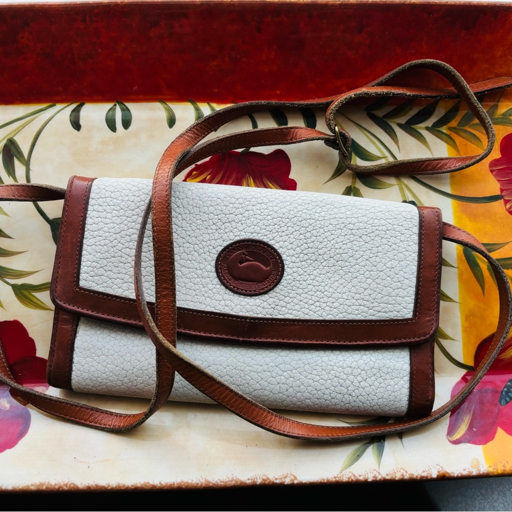 Dan and Burke Brown Leather Crossbody Bag